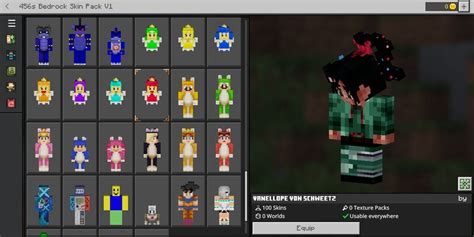 45625w's Bedrock Skin Pack V1.2 1.20.2/1.20.1/1.20/1.19.2/1.19.1/1.19/1 ...