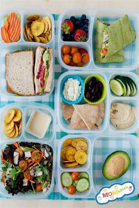 Hummus Lunch Ideas for School | MOMables