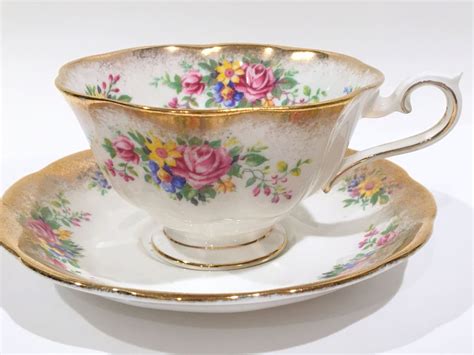 Royal Albert Tea Cup and Saucer, Antique Teacup, Floral Tea Cups, Tea ...