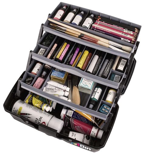 ArtBin 3 Art Supply Box Portable Art & Craft Organizer with Lift-Up ...