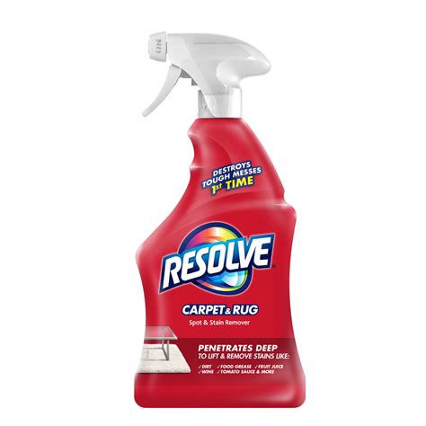 Resolve Carpet Rug Spot Stain Remover Spray Cleaners At H E B