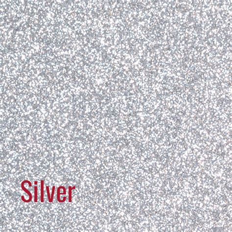 Siser Silver Glitter HTV - Sheets & Rolls | Atlanta Vinyl