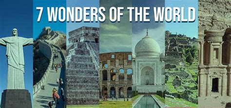 Seven Wonders of The World 2023, Names List, Old vs New 7 Wonders