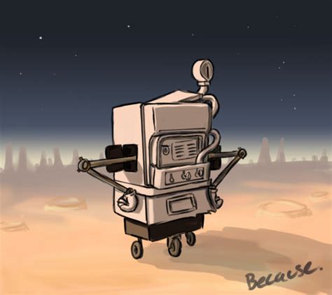 Moon Robot by Verkele on DeviantArt