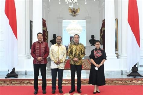 Presiden Jokowi Terima Kunjungan Menteri Luar Negeri…