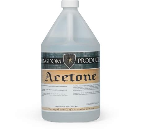 Acetone | Kingdom Concrete Products