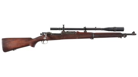 U.S. Springfield 1903 Sniper Style Rifle with USMC Marked Scope | Rock ...