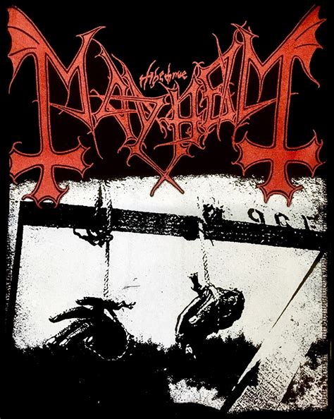 MAYHEM Deathcrush Sırt Patch