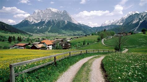 Alpine Village In Austria - [1920 x 1080]