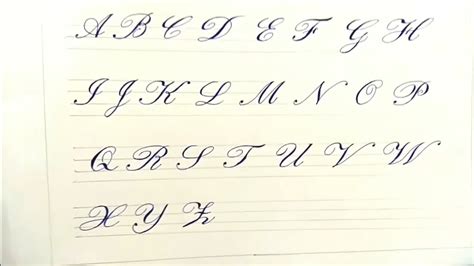 Cursive A-z Letters | AlphabetWorksheetsFree.com