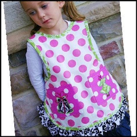 Nana's Child's NO-Tie Apron PDF Pattern Sizes 2-12yrs | Apron sewing ...