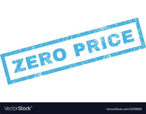 Zero price rubber stamp Royalty Free Vector Image