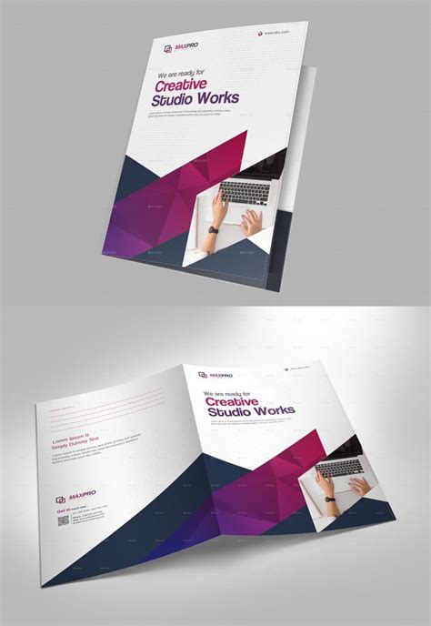 Presentation Folder Design Template PSD, AI, EPS Folder Design ...