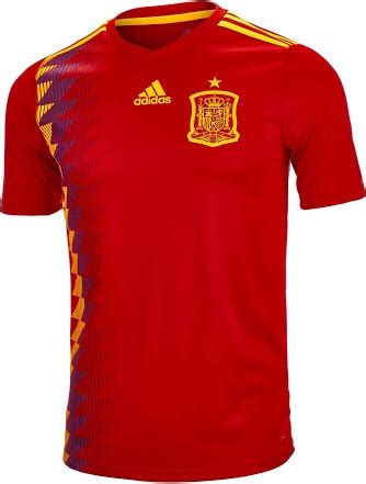 Spain Home Jersey 18/19 Youth - The Football Factory