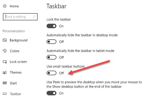 Use Small Icons On The Windows 7 8 10 Taskbar And Desktop | helpdeskgeek