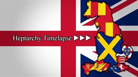 Heptarchy | Flag map timelapse - YouTube