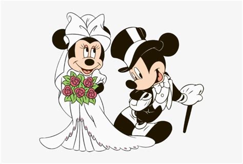 Clipart Mickey Mouse Wedding