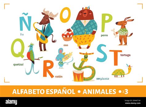 Spanish alphabet animal hi-res stock photography and images - Alamy