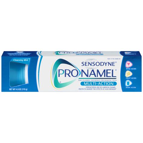 SENSODYNE Pronamel Multi-Action Toothpaste Cleansing Mint, 4 Oz ...