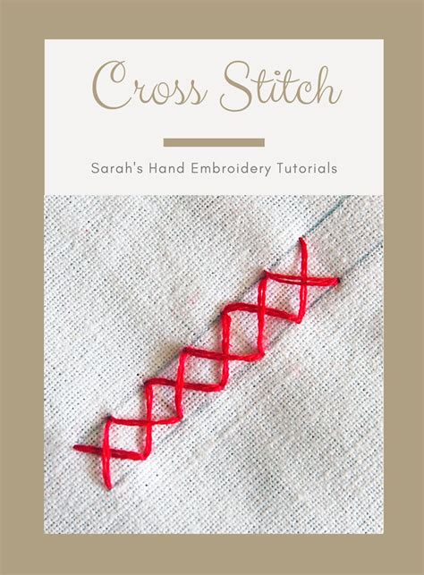 Cross Stitch Family - Sarah's Hand Embroidery Tutorials