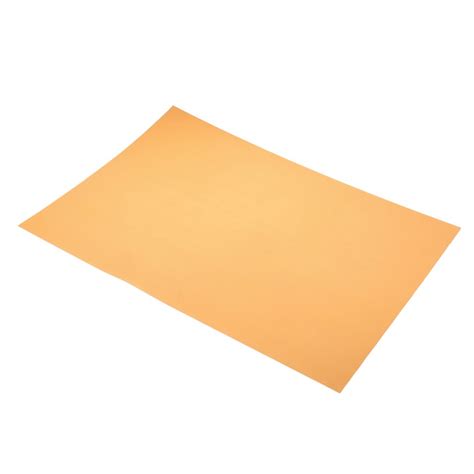 Orange Polyester Plastic Shim, 457mm x 305mm x 0.1mm - RS Components ...