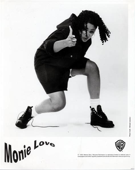 Monie Love Vintage Concert Promo Print, 1993 at Wolfgang's