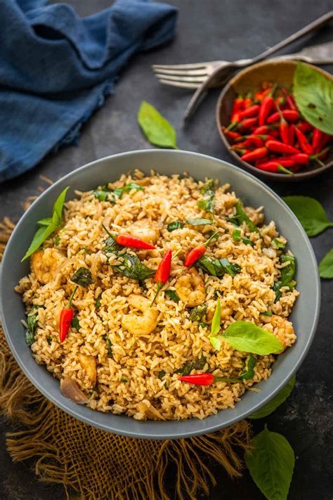 Authentic Thai Fried Rice Recipe (Khao Pad) + Video