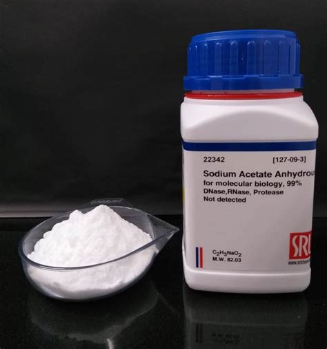 Sodium Acetate Anhydrous for molecular biology, 99% | Molecular Biology ...