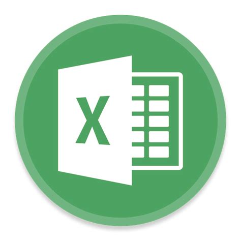 Excel 2 Icon | Button UI MS Office 2016 Iconset | BlackVariant