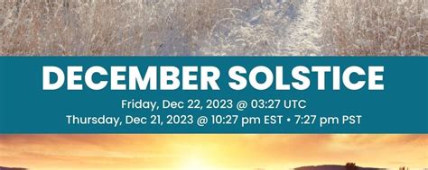 December Solstice 2023: Time for a new season - The Sun Today with Dr ...