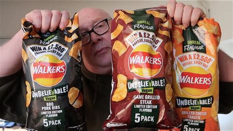 NEW @Walkers Unbelievable Vegan Crisps - YouTube