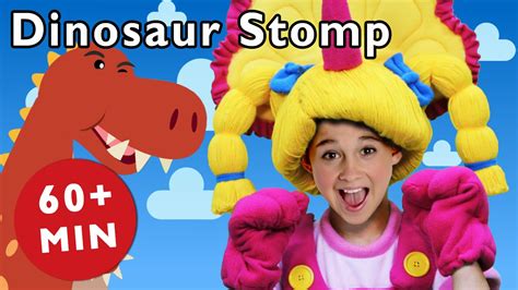 Dinosaur Stomp and More | Nursery Rhymes from Mother Goose Club! - YouTube