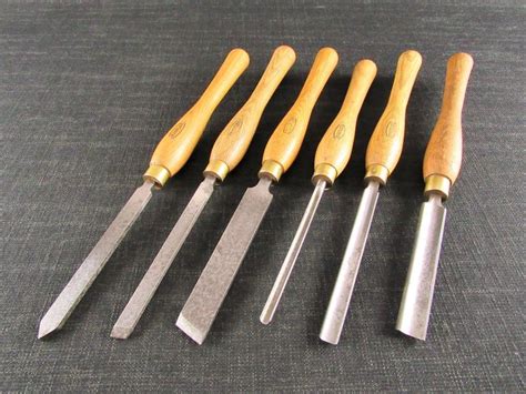 Set of 6 MARPLES Turning Tools - Woodturning Tools | Woodturning tools ...