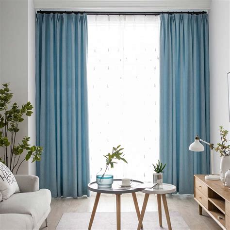 Astonishing Collections Of Blue Curtains For Living Room Ideas | Sweet ...