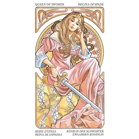 Tarot Art Nouveau (cards) | Tajunta Median nettikirjakauppa