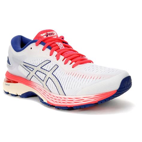 ASICS Women's GEL-KAYANO 25 White/White Running Shoes 1012A026.100 ...