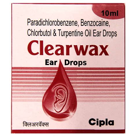 Clearwax Ear Drops 10 ml Price, Uses, Side Effects, Composition ...