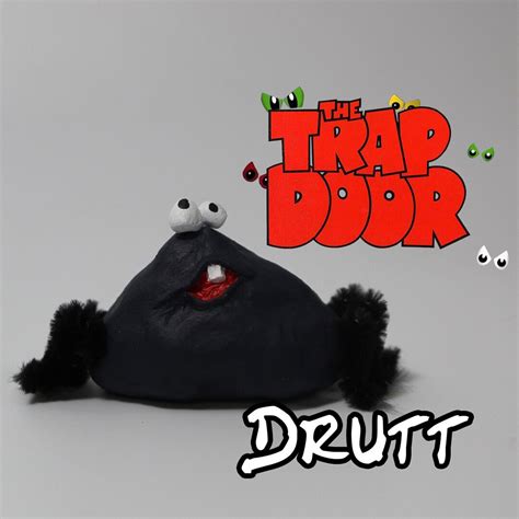 Trap Door Spider Character DRUTT Hand Made / Painted - Etsy