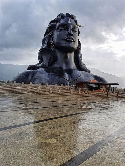 Adiyogi Shiv, cloud, sky, sadhguru, bholebaba, shiva HD phone wallpaper ...