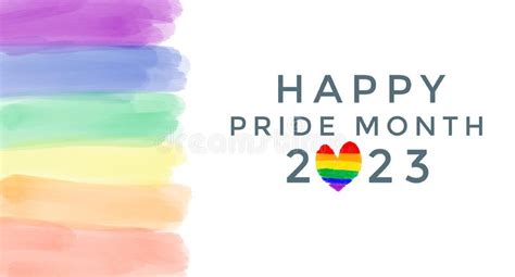 HAPPY PRiDE MONTH 2023 stock image. Image of lgbtq, person - 262772161