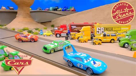 Mattel Disney Pixar Cars Diecast Launcher Strip Weathers Aka The King ...