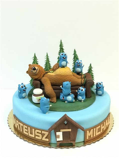 Grizzy And The Lemmings Cake