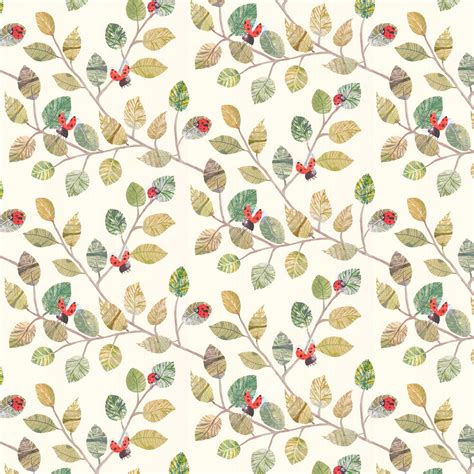 Ladybugs by Villa Nova - Multi-coloured - Wallpaper : Wallpaper Direct