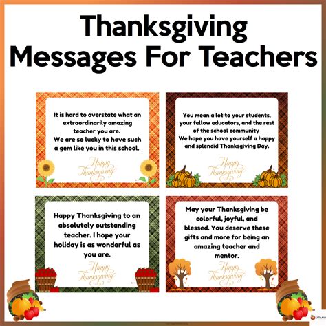 Thanksgiving Messages For Teachers | Made By Teachers