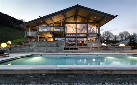 Stunning Modern Chalet Mont Blanc in French Alps. This part of French ...