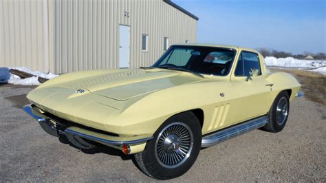 Goldwood Yellow 1965 Chevrolet Corvette