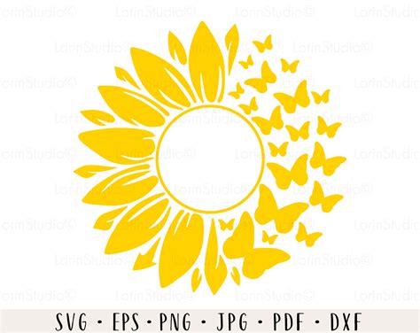 Sublimation designs svg files for cricut Butterfly svg Flower svg svg ...