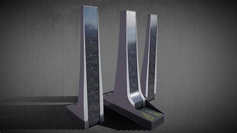 SCI-FI building 4-5 - Buy Royalty Free 3D model by Ashkelon [f7e2cc4 ...