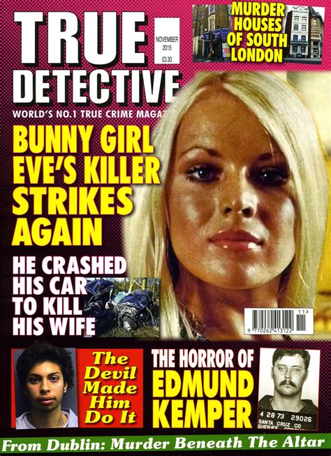 True Detective November 2015 Playboy Bunny Eve Stratford was beautiful ...