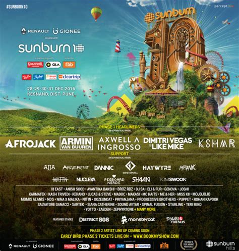 India's Sunburn Festival 2016 Lineup Announced | Billboard